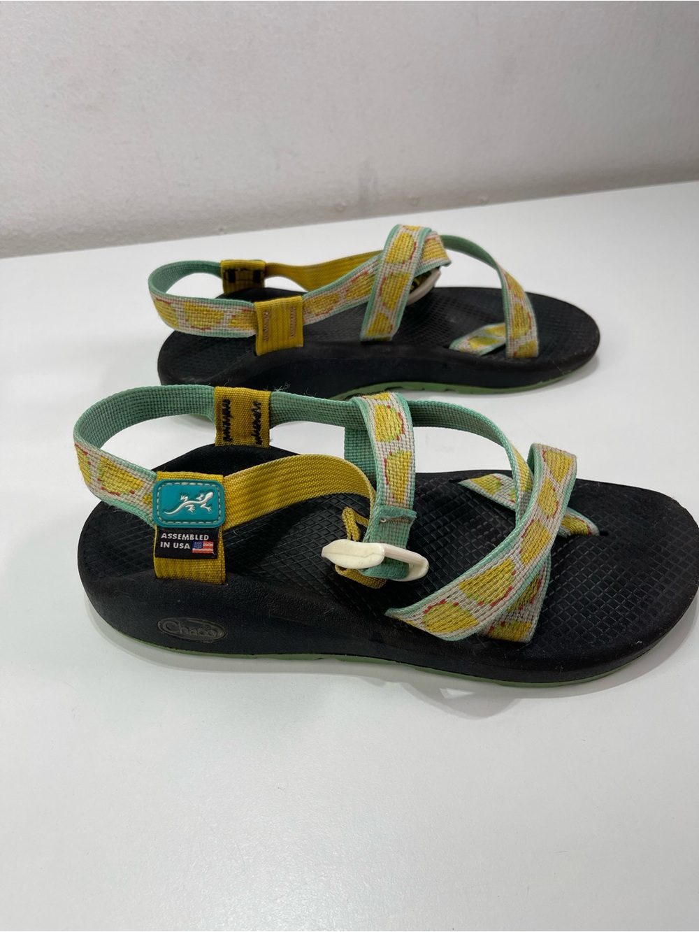 Chaco Z Cloud Hiking Sandals Womens 8 Taco Shell Limited Edition Print Outdoors